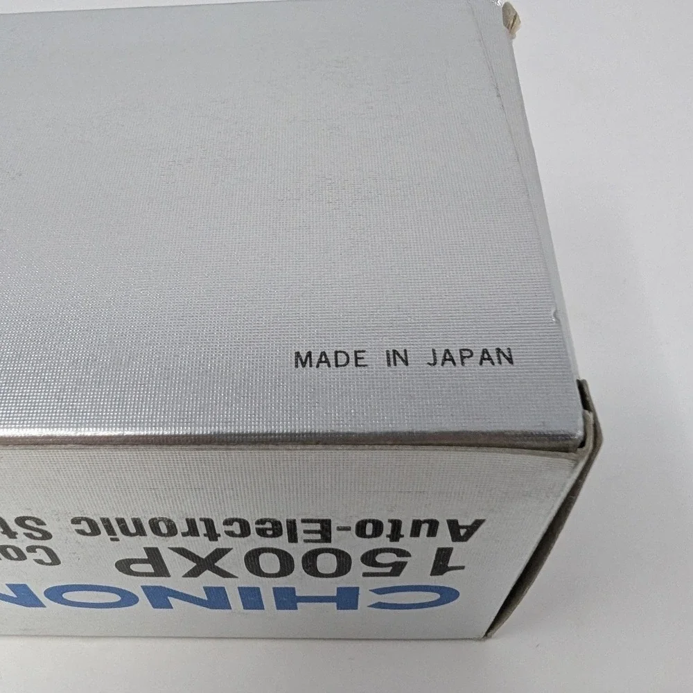 Chinon 1500XP Computer Auto-Electronic Strobe Flash Unit with‎ Box & Manual
